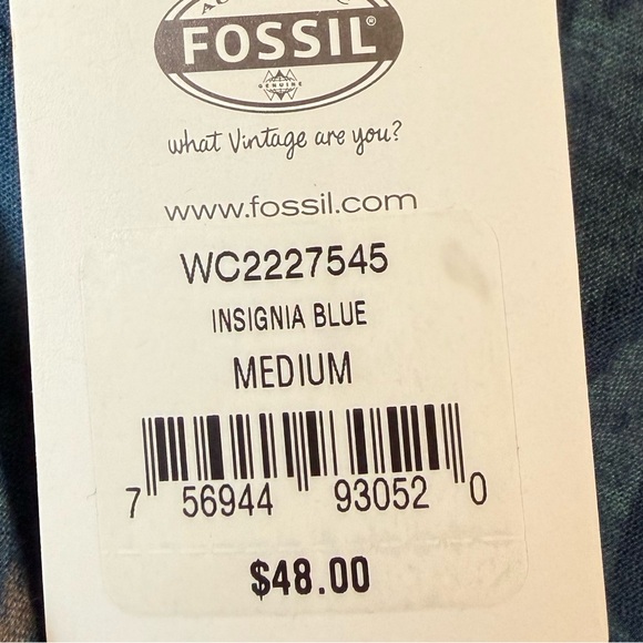 Fossil Floral Teal Floral Sleeveless Blouse - Picture 8 of 9